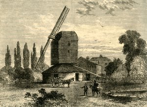 Alte Camberwell-Mühle, ca. 1878 von Unbekannt