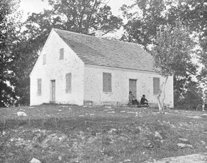 Alte Dunkards Kirche, Antietam, Maryland, USA, ca. 1900