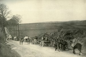 Auf dem Weg zu den Schützengräben, 1919