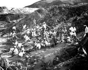 Tagebau, Korea, 1900
