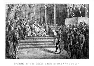 Eröffnung der Großen Ausstellung durch Königin Victoria, Hyde Park, London, 1. Mai 1851, 1899 von Unbekannt