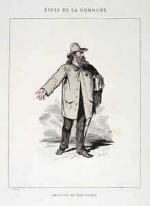 Boulevardredner, Pariser Kommune, 1871