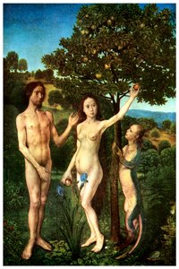 Erbsünde: Der Sündenfall von Adam und Eva von Unbekannt