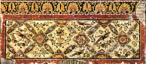 Ornamentales Fries aus der Basilika St. Clemens, Rom, Italien, 1928 von Unbekannt