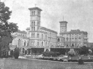 Osborne House zur Zeit von Victoria, 1901