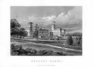 Osborne House, ehemalige königliche Residenz in East Cowes, Isle of Wight, England, 1899 von Unbekannt