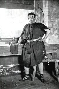 Oscar Asche 1871-1936, australisch-britischer Schauspieler von Unbekannt