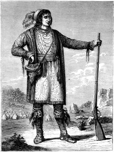 Osceola, Häuptling der Seminolen, ca. 1837 ca. 1880