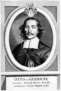 Otto von Guericke, deutscher Erfinder, Ingenieur und Physiker, 1672 von Unbekannt