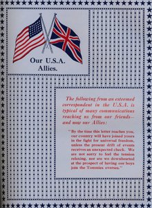 Unsere U.S.A. Verbündeten, 1917 von Unbekannt