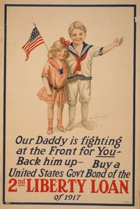 Unser Papa kämpft an der Front für dich. 2. Liberty Loan von Unbekannt