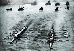 Oxford und Cambridge Bootsrennen, London, 1926-1927