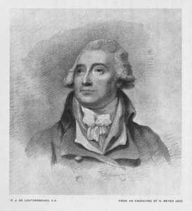 P.J. De Loutherbourg, R.A., ca. 1900 von Unbekannt