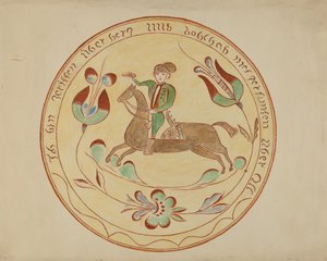 Pa. Deutscher Teller, 1935-1942 von Unbekannt