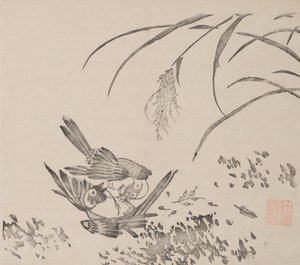 Seite aus Shi Zhu Zhai