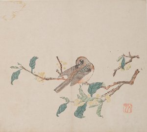Seite aus Shi Zhu Zhai