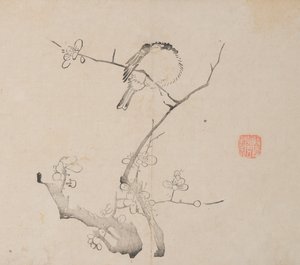 Seite aus Shi Zhu Zhai Shu hua pu