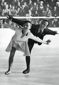 Paarlauf, Olympische Winterspiele, Garmisch-Partenkirchen, Deutschland, 1936