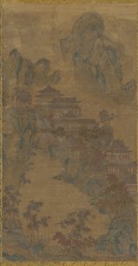 Palast in den Bergen, Ming-Dynastie, 16.-17. Jahrhundert
