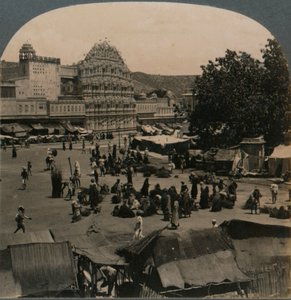 Palast der Winde vom Shiva-Tempel, Jeypore, Indien, 1902 von Unbekannt