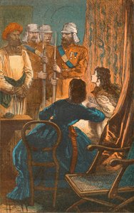 Palit gesteht seine Schuld, ca. 1910