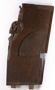 Tafel aus einem Chorgestühl, um 1330-1340 von Unbekannt