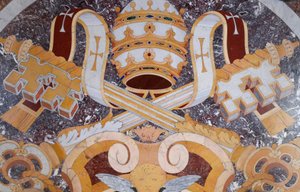 Päpstliche Wappen - Vatikanmuseum - Rom, Italien von Unbekannt