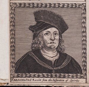 Paracelsus Aus: Der Orden der Inspirati, 1659 von Unbekannt