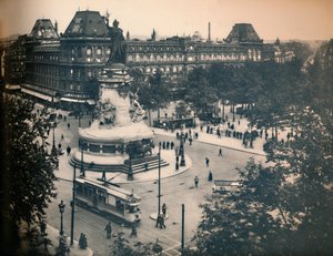 Paris. - Der Platz der Republik. - LL, c1910 von Unbekannt