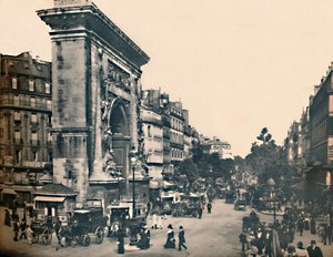 Paris - Porte Saint-Denis und die Boulevards von Unbekannt