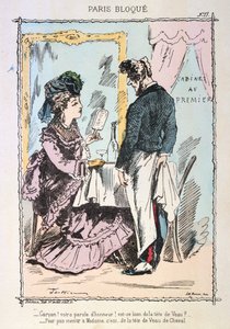 Paris belagert, 1870-1871 von Unbekannt