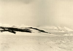 Teil der Queen Alexandra Range 1500 Fuß den Gletscher hinauf