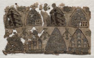 Teil einer Reliquientasche, 1250-1299 von Unbekannt