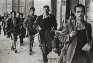 Partisanen in Cesena, Emilia Romagna, Italien, Oktober 1944 von Unbekannt