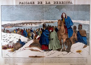 Übergang der Beresina, 28. November 1812, 19. Jahrhundert von Unbekannt
