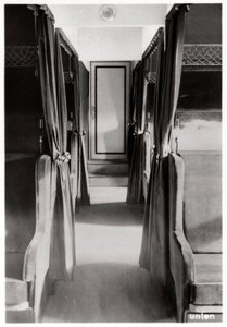 Passagierabteil des Zeppelin LZ 126, ca. 1924 1933