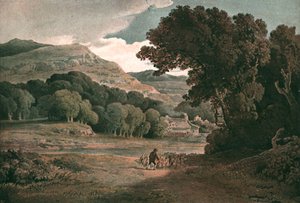 Pastorale Landschaft, ca. 1900 von Unbekannt
