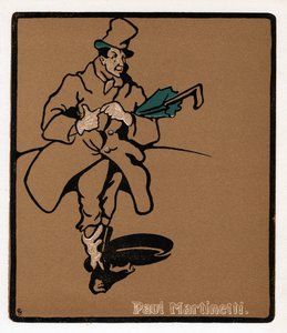 Paul Martinetti, amerikanischer Music-Hall-Star, späte 19. Jahrhundert von Unbekannt