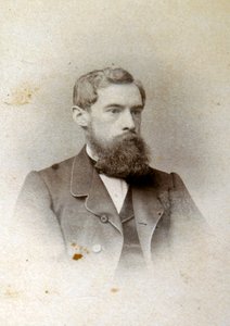 Pavel Tretyakov, russischer Kunstmäzen, Sammler und Galerist, 1865 von Unbekannt