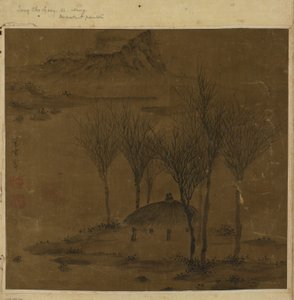 Pavillon in einem Hain am Wasser, Ming-Dynastie, 17. Jahrhundert