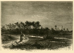 Peakirk, vom Schnitt, 1898 von Unbekannt