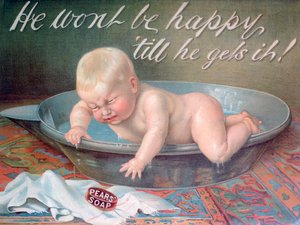 Pears Seifenwerbung, 1904