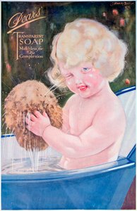 Pears Seifenwerbung, 1920