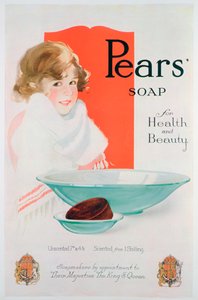 Pears Seifenwerbung