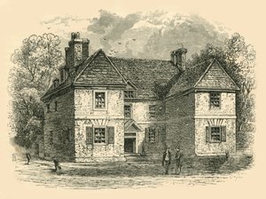 Penns Haus, Second Street, Philadelphia, ca. 1687-1689, 1890