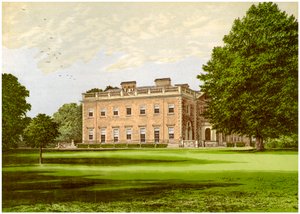 Peper Harow, Surrey, Heim von Viscount Midleton, um 1880