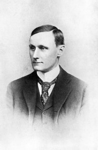 Percy Sinclair Pilcher, englischer Designer und Gleitflugzeugpilot, ca. 1895