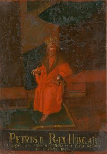 Peter Orseolo, König von Ungarn, erste Hälfte des 18. Jahrhunderts