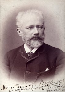 Peter Tschaikowsky, russischer Komponist, 1888