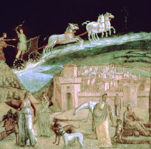 Phaeton in seinem Wagen, ca. 1470-1536 von Unbekannt